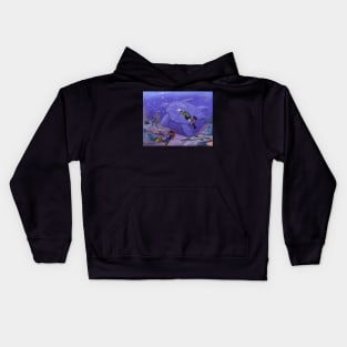 The Ghost Turtle of St. Lucia Kids Hoodie